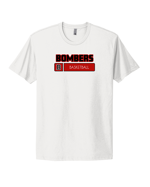 Boonton HS Boys Basketball Pennant - Mens Select Cotton T-Shirt