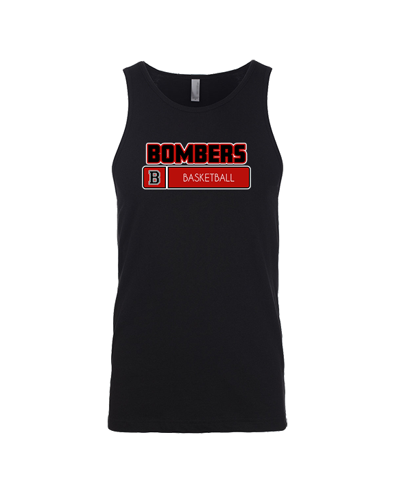 Boonton HS Boys Basketball Pennant - Tank Top