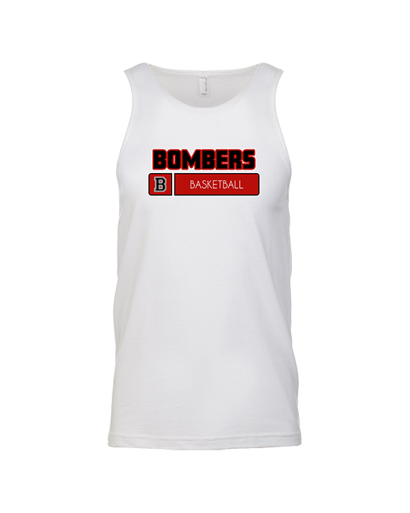 Boonton HS Boys Basketball Pennant - Tank Top