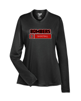 Boonton HS Boys Basketball Pennant - Womens Performance Longsleeve