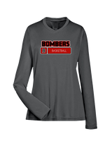 Boonton HS Boys Basketball Pennant - Womens Performance Longsleeve