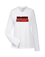 Boonton HS Boys Basketball Pennant - Womens Performance Longsleeve