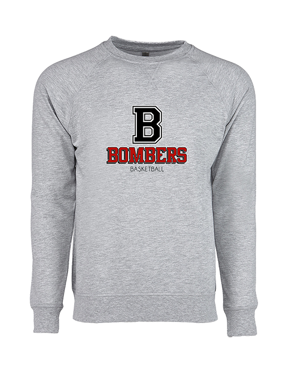 Boonton HS Boys Basketball Shadow - Crewneck Sweatshirt
