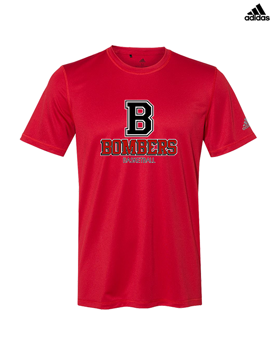 Boonton HS Boys Basketball Shadow - Mens Adidas Performance Shirt