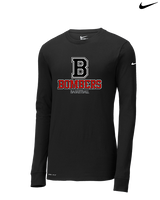 Boonton HS Boys Basketball Shadow - Mens Nike Longsleeve