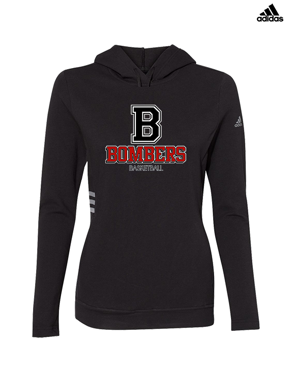 Boonton HS Boys Basketball Shadow - Womens Adidas Hoodie