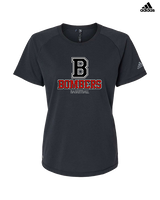 Boonton HS Boys Basketball Shadow - Womens Adidas Performance Shirt