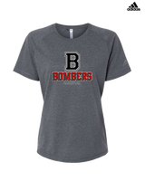 Boonton HS Boys Basketball Shadow - Womens Adidas Performance Shirt