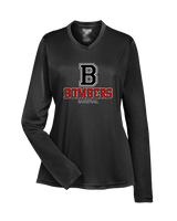 Boonton HS Boys Basketball Shadow - Womens Performance Longsleeve