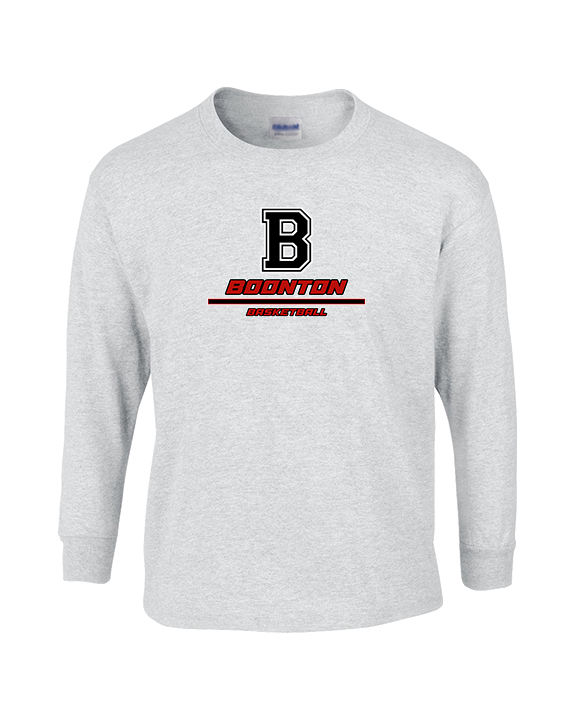 Boonton HS Boys Basketball Split - Cotton Longsleeve