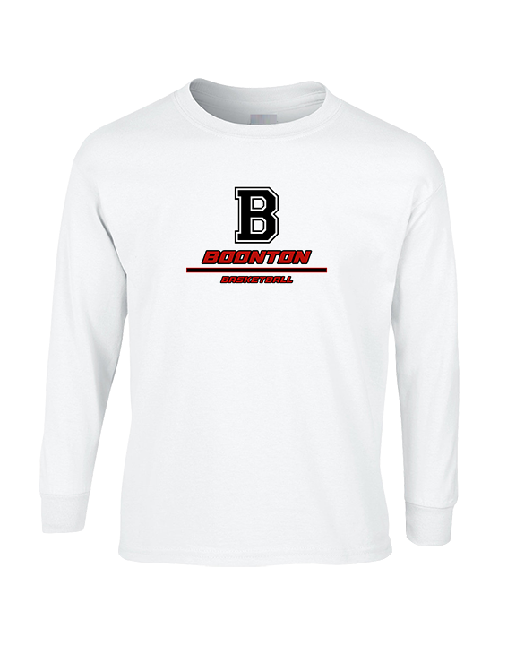 Boonton HS Boys Basketball Split - Cotton Longsleeve