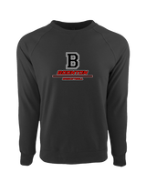 Boonton HS Boys Basketball Split - Crewneck Sweatshirt