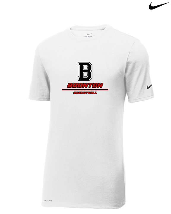 Boonton HS Boys Basketball Split - Mens Nike Cotton Poly Tee