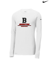 Boonton HS Boys Basketball Split - Mens Nike Longsleeve