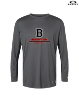 Boonton HS Boys Basketball Split - Mens Oakley Longsleeve