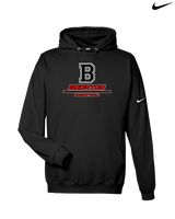 Boonton HS Boys Basketball Split - Nike Club Fleece Hoodie