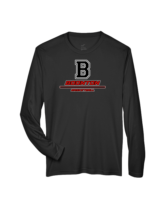 Boonton HS Boys Basketball Split - Performance Longsleeve