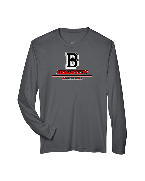 Boonton HS Boys Basketball Split - Performance Longsleeve