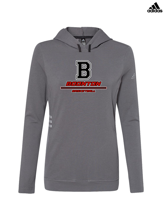 Boonton HS Boys Basketball Split - Womens Adidas Hoodie
