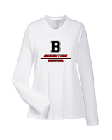 Boonton HS Boys Basketball Split - Womens Performance Longsleeve