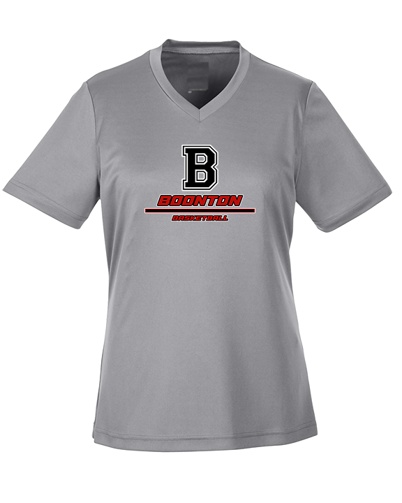 Boonton HS Boys Basketball Split - Womens Performance Shirt