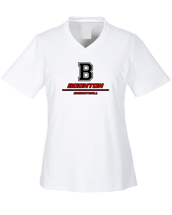 Boonton HS Boys Basketball Split - Womens Performance Shirt
