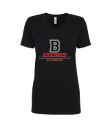 Boonton HS Boys Basketball Split - Womens Vneck