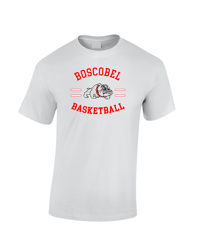 Boscobel HS Girls Basketball Curve GBball - Cotton T-Shirt