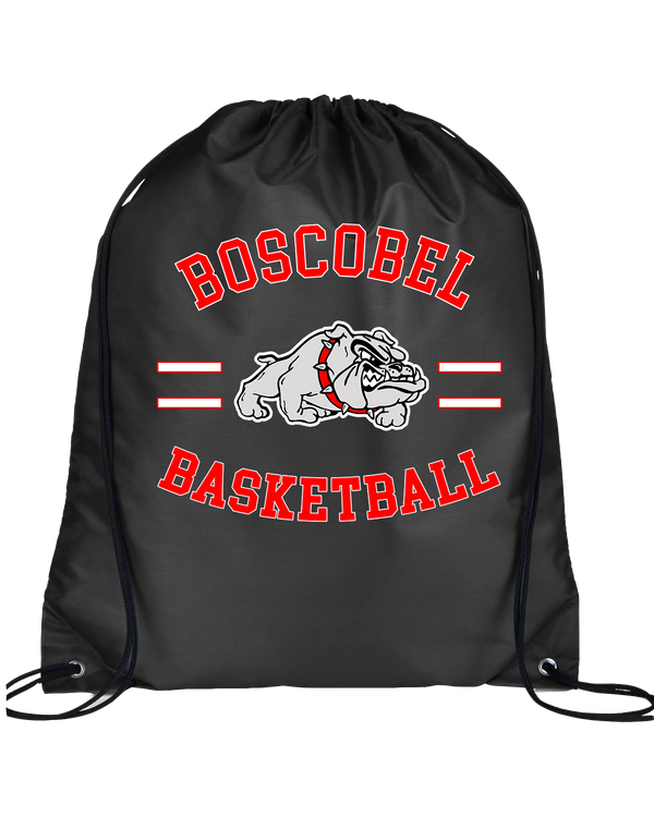 Boscobel HS Girls Basketball Curve GBball - Drawstring Bag