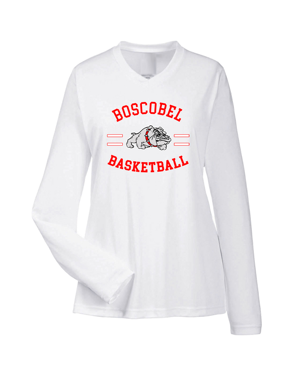 Boscobel HS Girls Basketball Curve GBball - Womens Performance Long Sleeve