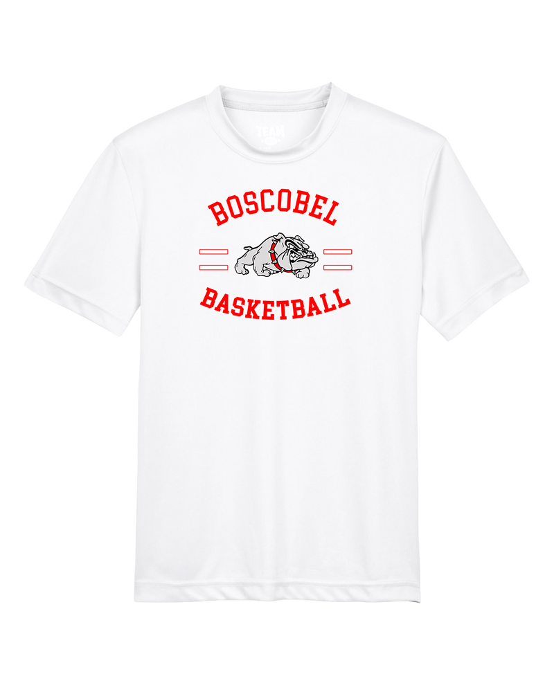 Boscobel HS Girls Basketball Curve GBball - Youth Performance T-Shirt