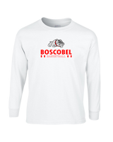 Boscobel HS Girls Basketball Stacked GBball - Mens Basic Cotton Long Sleeve