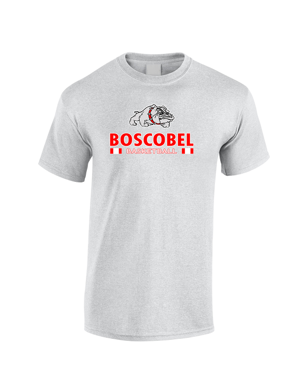 Boscobel HS Girls Basketball Stacked GBball - Cotton T-Shirt