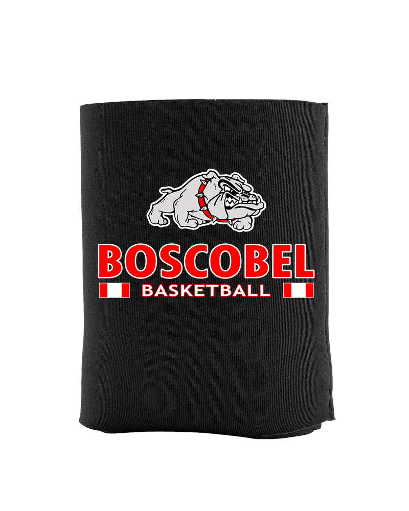 Boscobel HS Girls Basketball Stacked GBball - Koozie