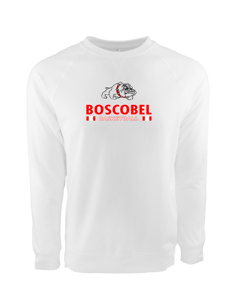 Boscobel HS Girls Basketball Stacked GBball - Crewneck Sweatshirt