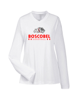 Boscobel HS Girls Basketball Stacked GBball - Womens Performance Long Sleeve