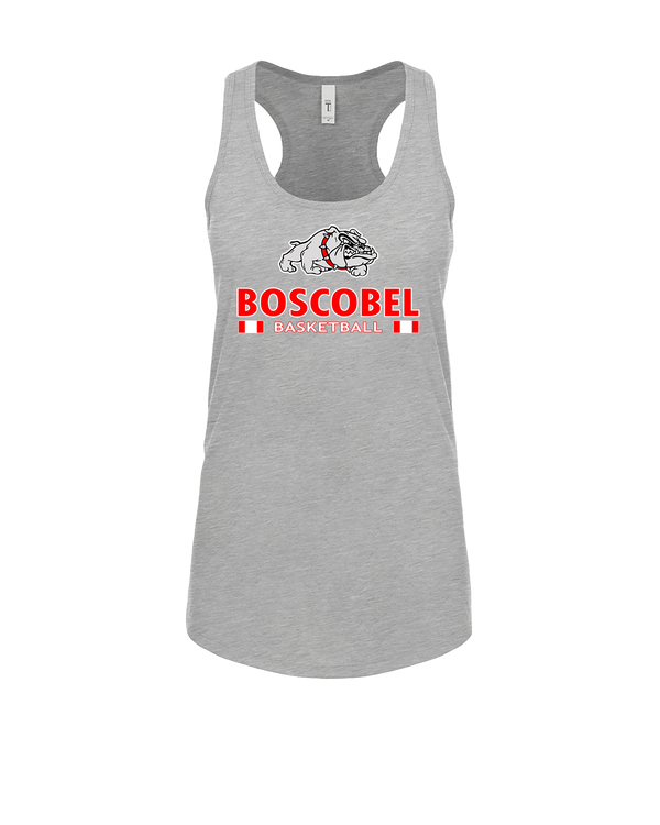 Boscobel HS Girls Basketball Stacked GBball - Womens Tank Top