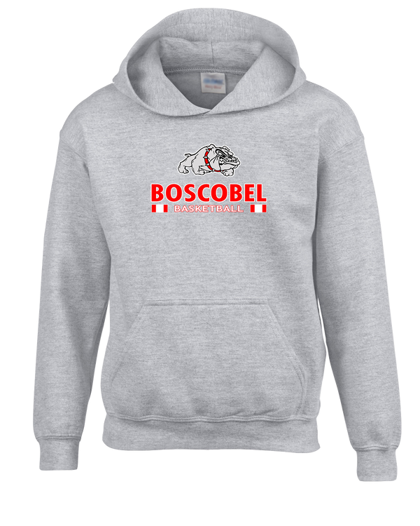 Boscobel HS Girls Basketball Stacked GBball - Youth Hoodie