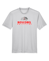 Boscobel HS Girls Basketball Stacked GBball - Youth Performance T-Shirt