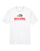 Boscobel HS Girls Basketball Stacked GBball - Youth Performance T-Shirt