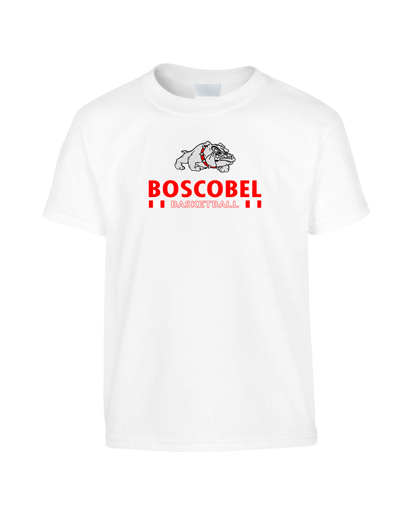 Boscobel HS Girls Basketball Stacked GBball - Youth T-Shirt