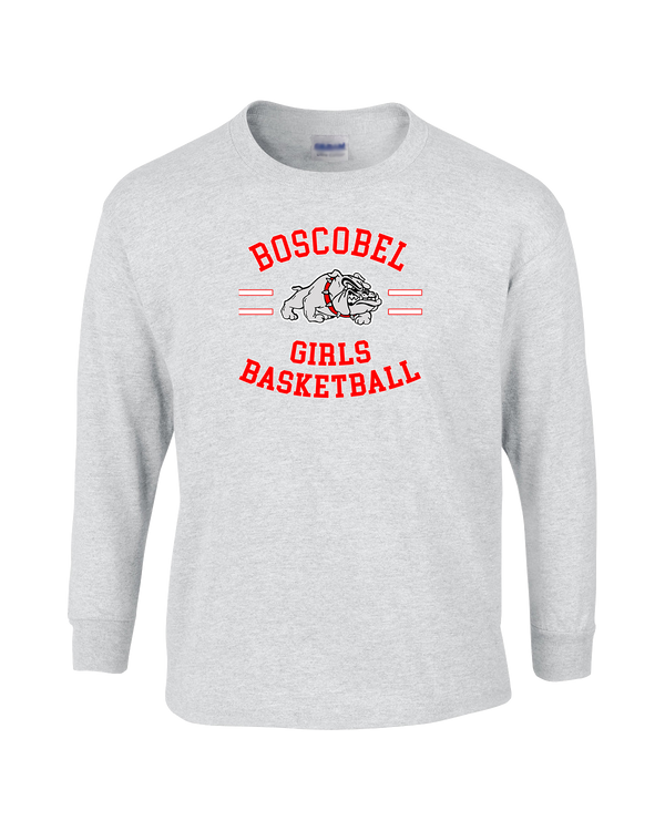 Boscobel HS Girls Basketball Curve - Mens Cotton Long Sleeve