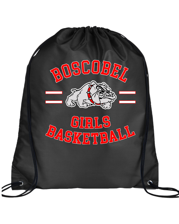 Boscobel HS Girls Basketball Curve - Drawstring Bag