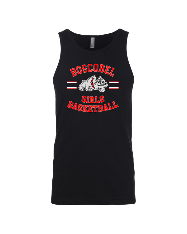 Boscobel HS Girls Basketball Curve - Mens Tank Top