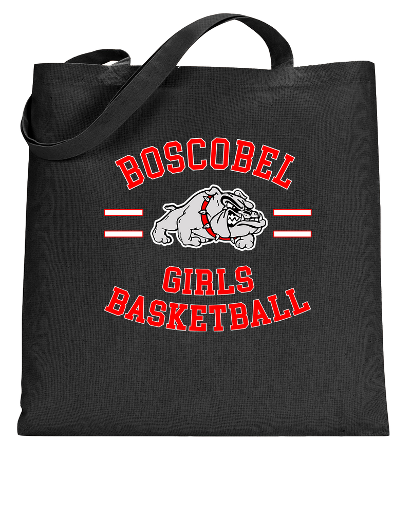 Boscobel HS Girls Basketball Curve - Tote Bag