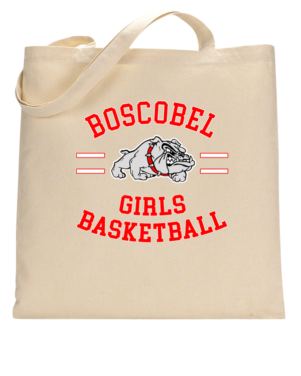 Boscobel HS Girls Basketball Curve - Tote Bag