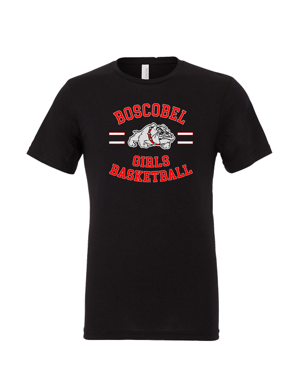 Boscobel HS Girls Basketball Curve - Mens Tri Blend Shirt