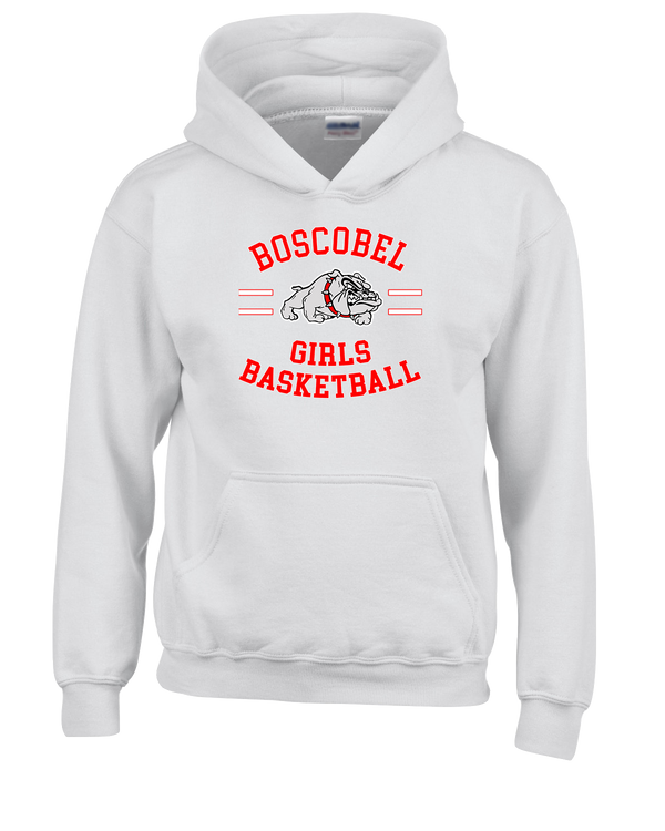 Boscobel HS Girls Basketball Curve - Cotton Hoodie