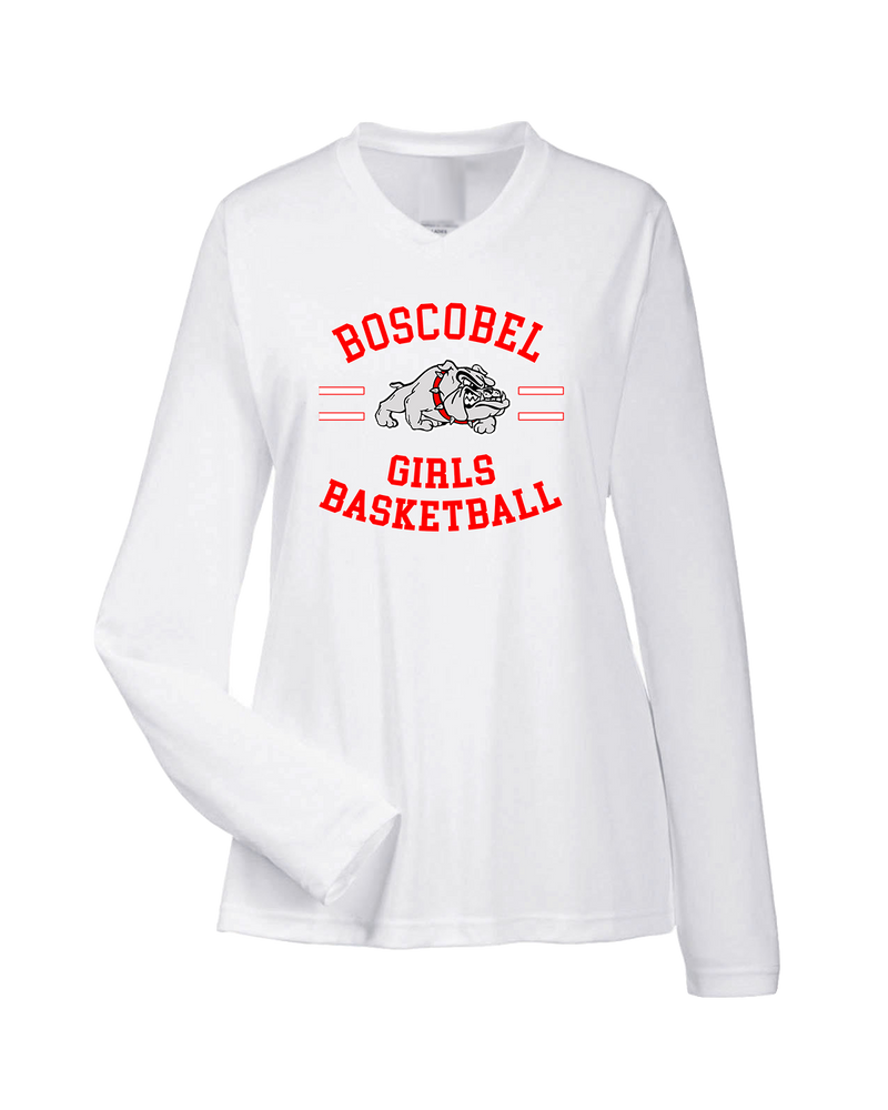 Boscobel HS Girls Basketball Curve - Womens Performance Long Sleeve