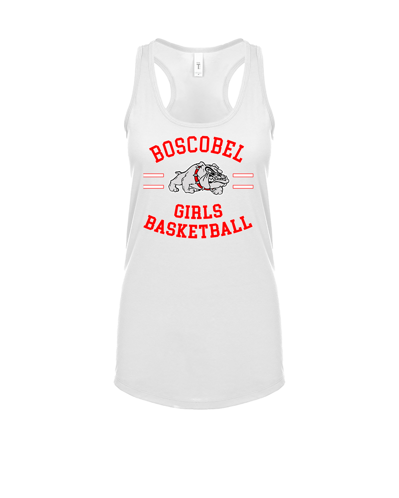 Boscobel HS Girls Basketball Curve - Womens Tank Top